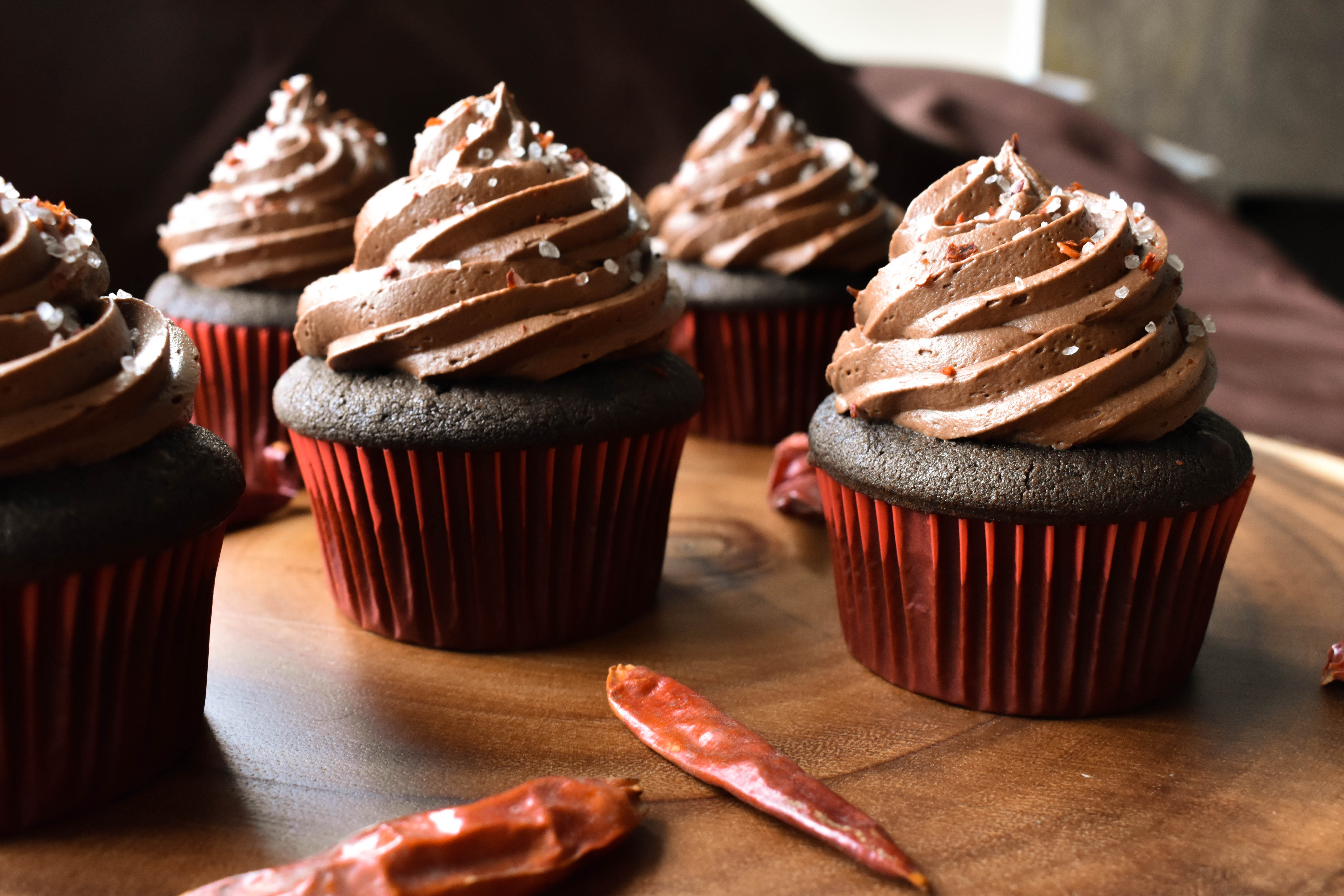 Chili Chocolate Spice Cupcakes! Heating Things Up a Bit! | Social ...