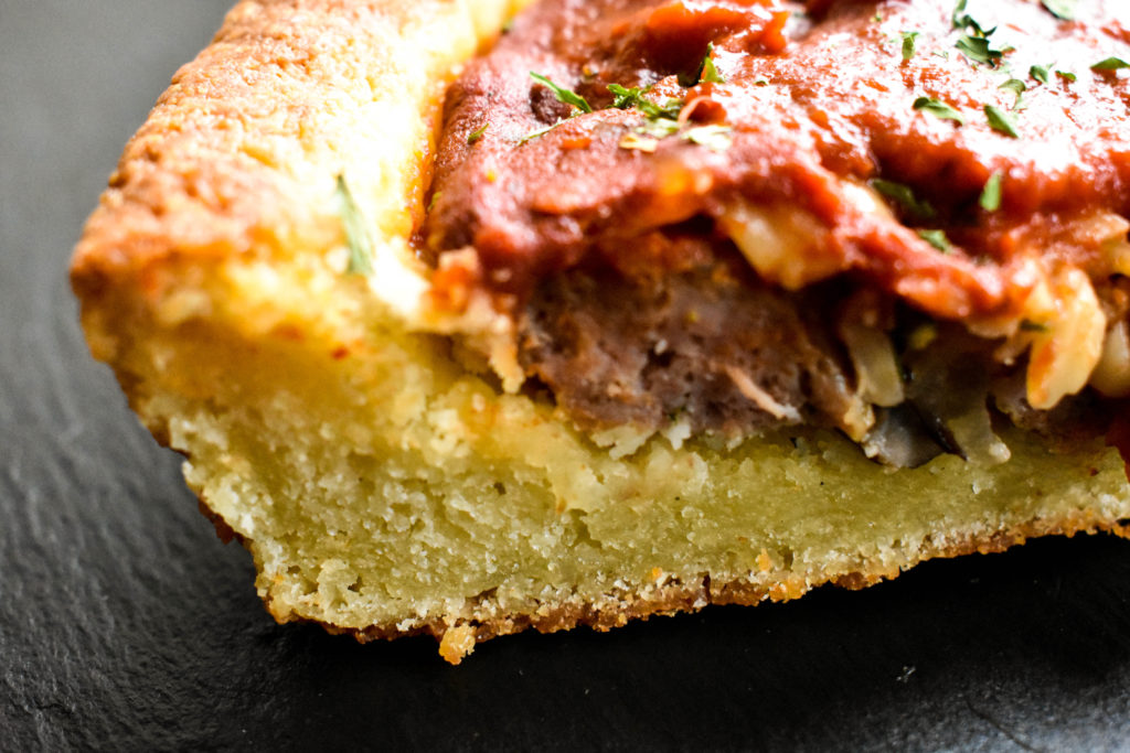 Cast-Iron Deep Dish Pizza! Paleo Pie Perfection!