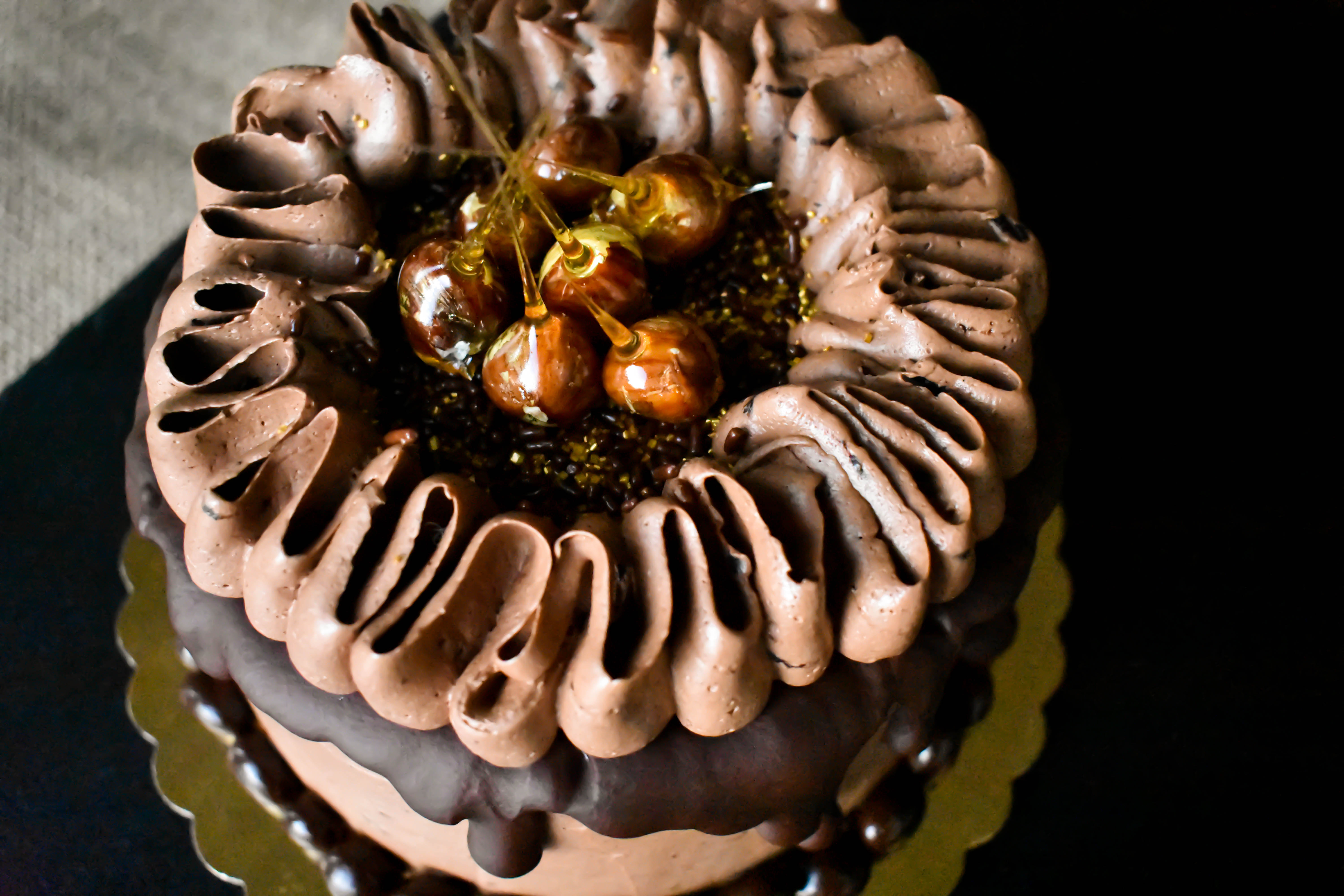 Amazing Chocolate Hazelnut Espresso Cake | Social Buttercream